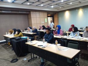 suasana seminar terapi inner child yang kami adakan di kota Karawang